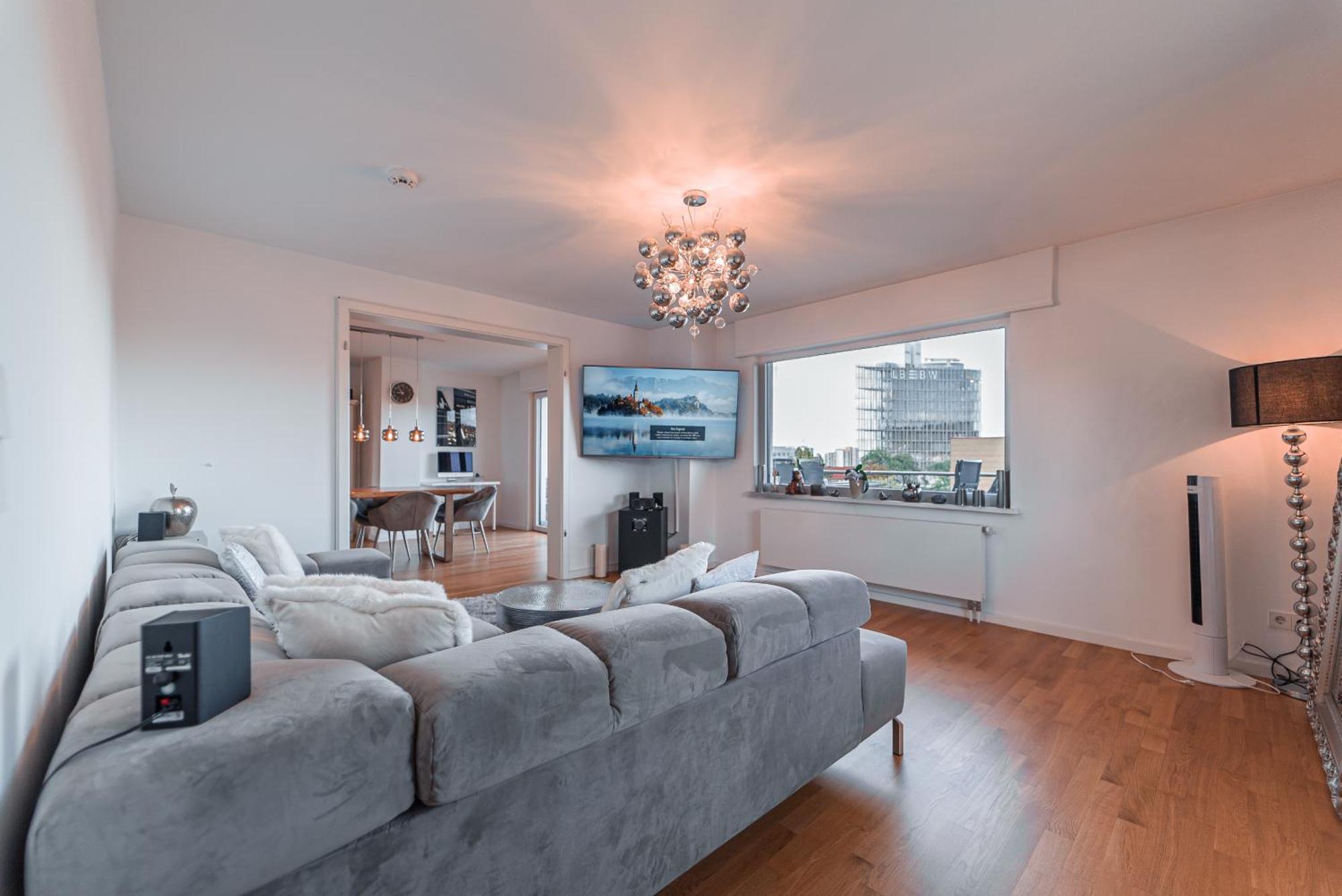 Apartmán Luxurious Penthouse Štutgart Exteriér fotografie